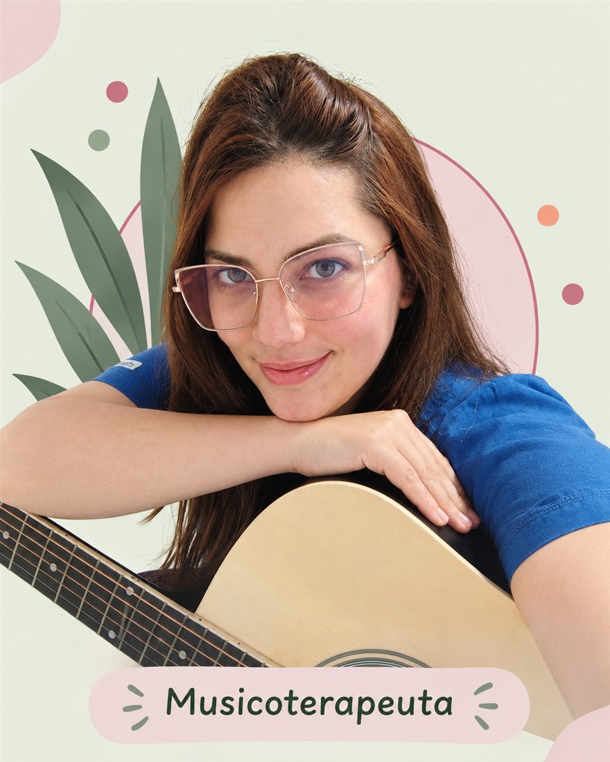 Flor, musicoterapeuta de Kalebu